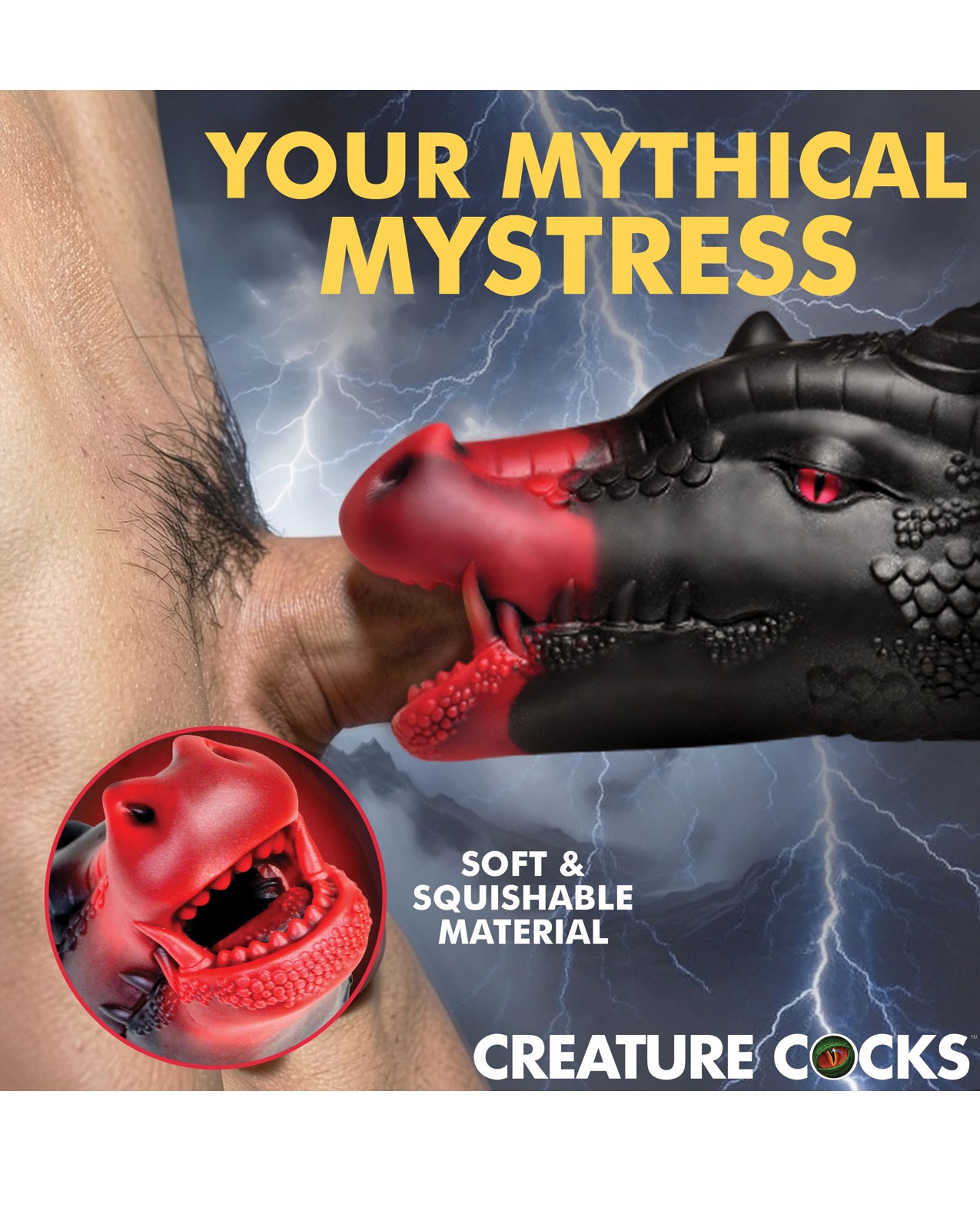 Creature Cocks Drago Silicone Masturbator by Creature Cocks