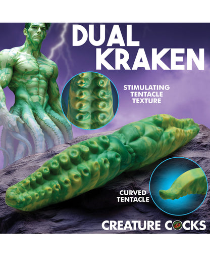 Creature Cocks Dual Kraken Silicone Double Dildo by Creature Cocks