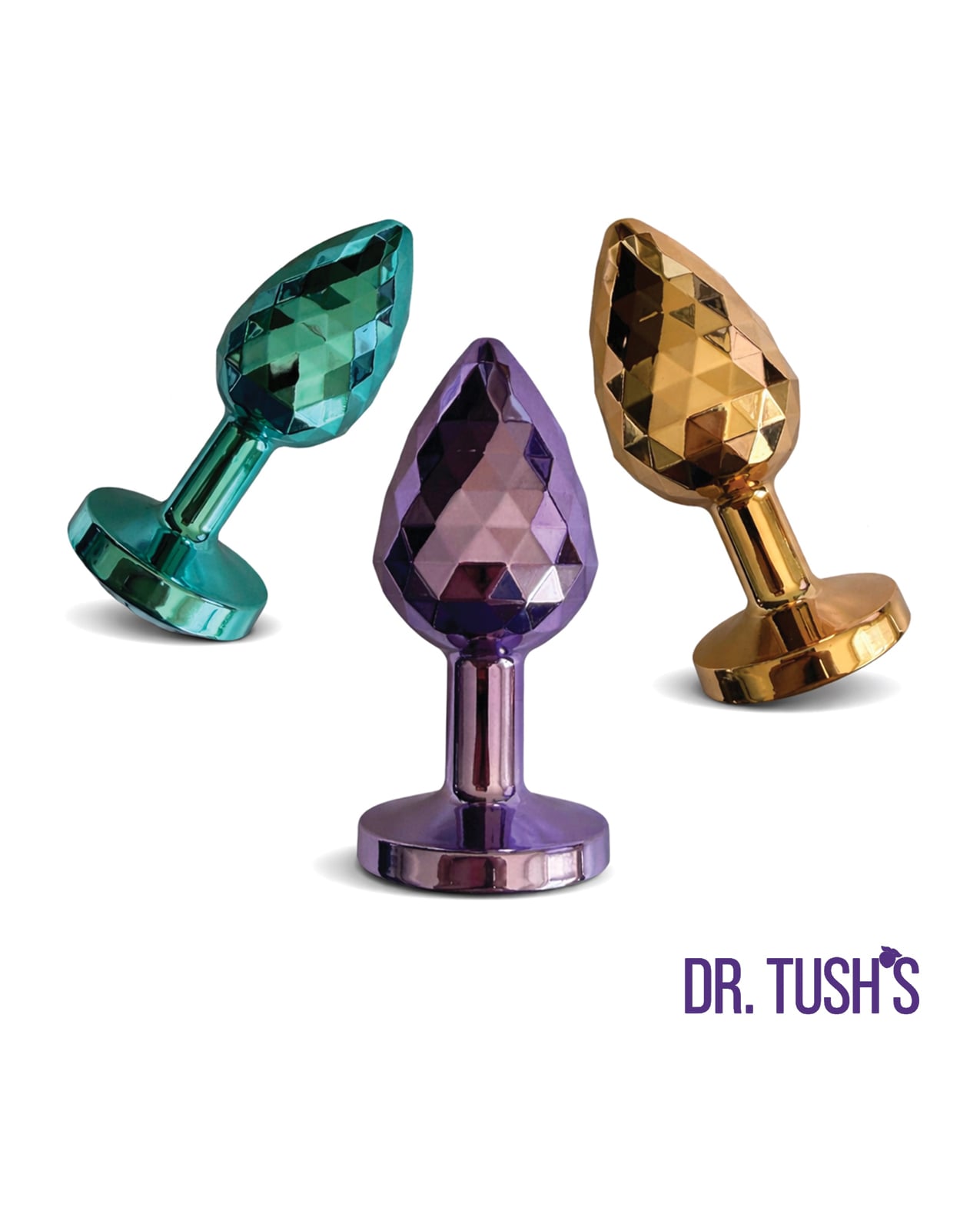 Dr. Tush's Dragon Pearls Collection Anal Plug Set - Metal by Dr. Tush's