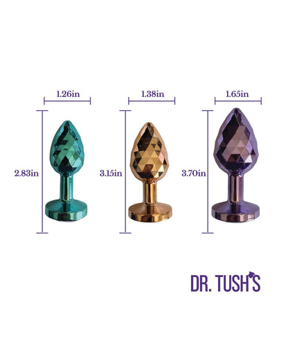 Dr. Tush's Dragon Pearls Collection Anal Plug Set - Metal by Dr. Tush's