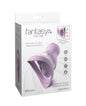 Fantasy For Her Veloura Touch Pleasure Pump - Purple by Fantasy For Her