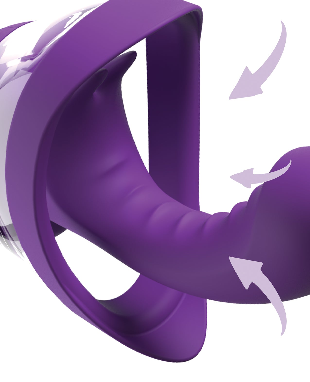 Fantasy For Her Veloura Touch G-Spot Pleasure Pump - Purple by Fantasy For Her
