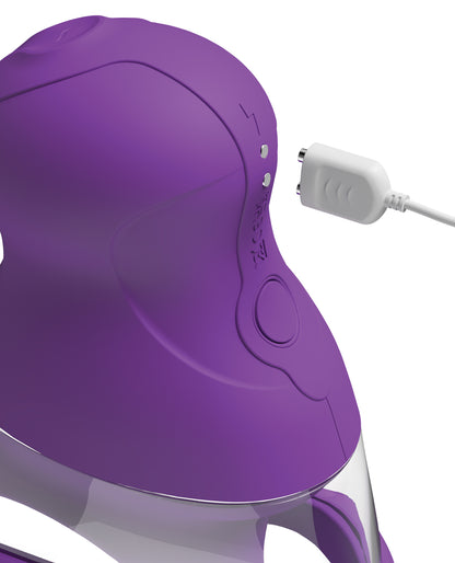 Fantasy For Her Veloura Touch G-Spot Pleasure Pump - Purple by Fantasy For Her