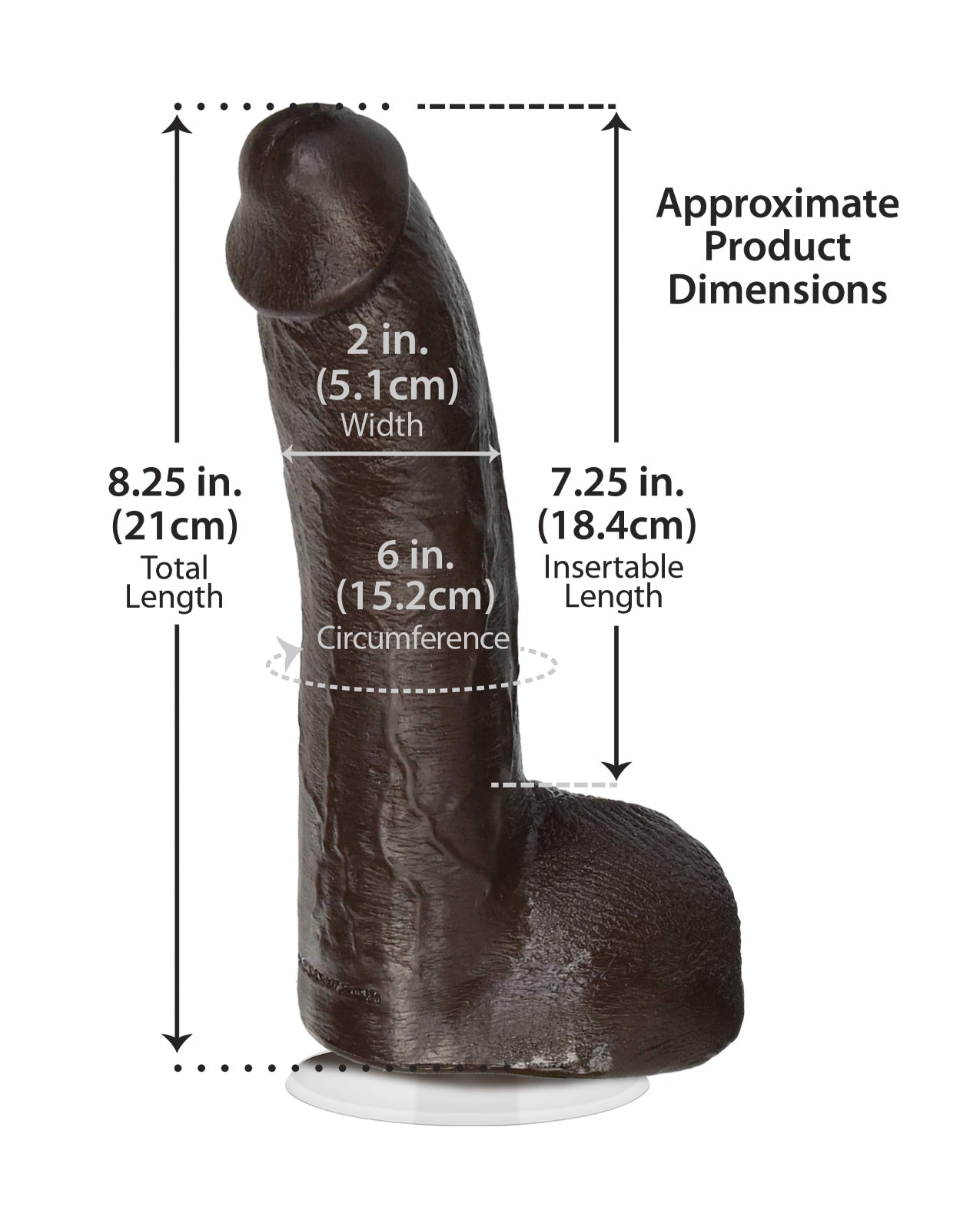 Signature Cocks Mr. Marcus 9" Cock & Balls w/Removable Vac-U-Lock Suction Cup by Vac-U-lock