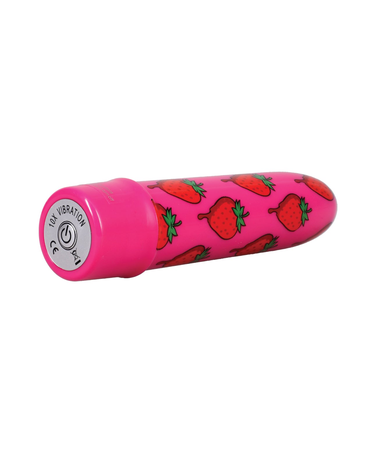 GoodHead Buzz Buddies 5" Multi-Speed Vibe - Strawberries by GoodHead