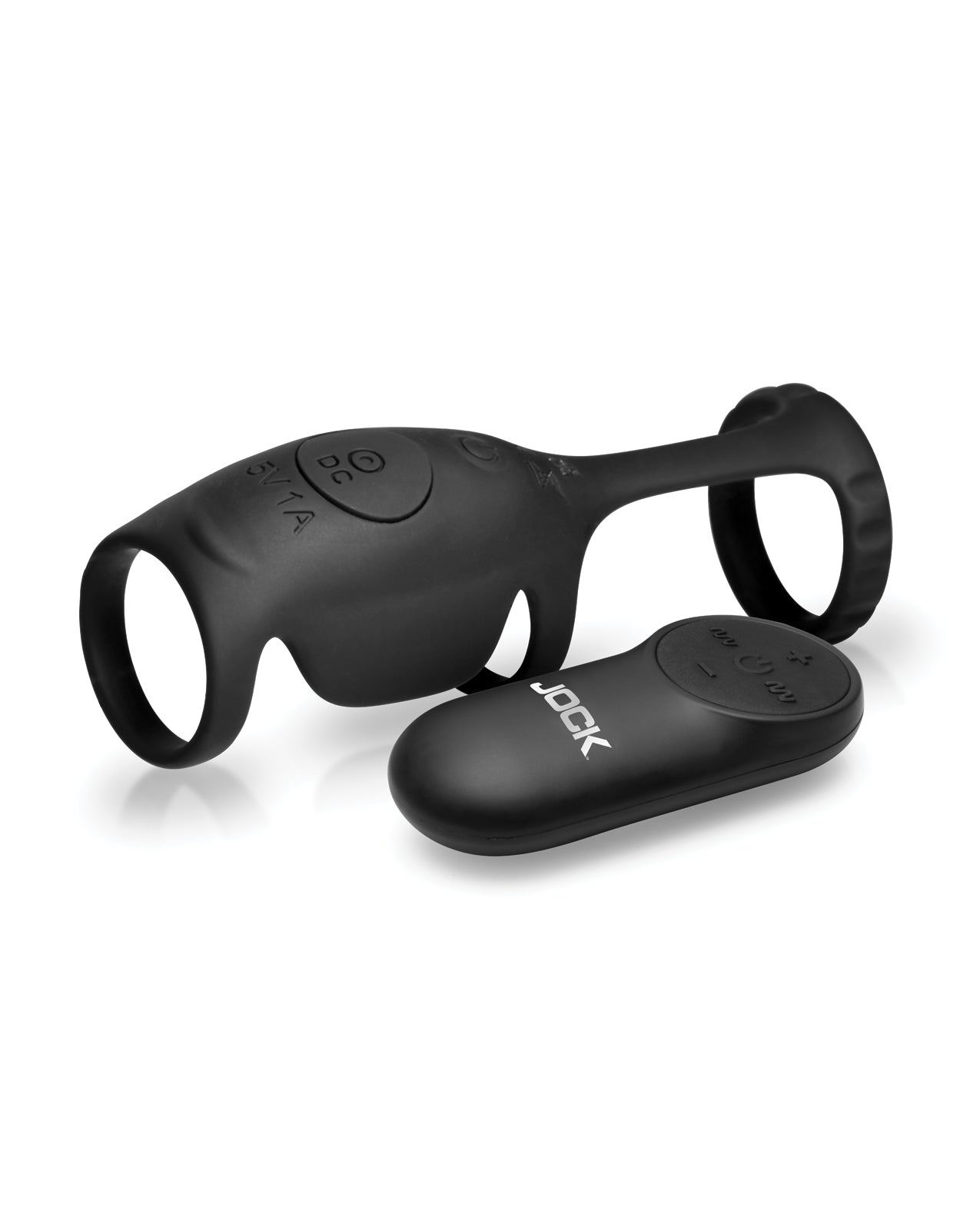 Curve Toys Jock Enhancers Blitz Vibrating Penis Sleeve C-Ring w/Remote by Jock