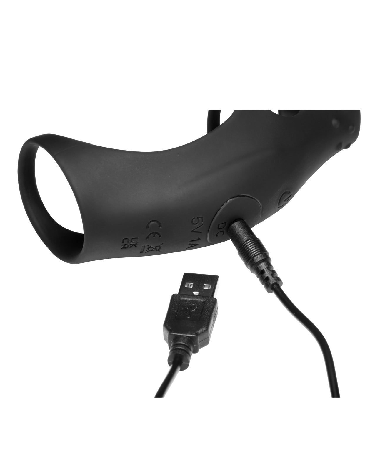 Curve Toys Jock Enhancers Rush Vibrating Penis Sleeve C-Ring w/Remote by Jock