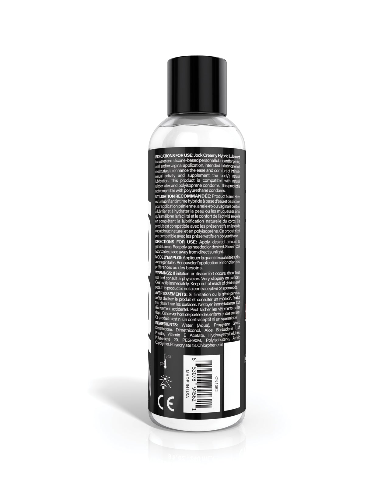Curve Toys Jock Creamy Cum Lubricant - 8 oz by Jock