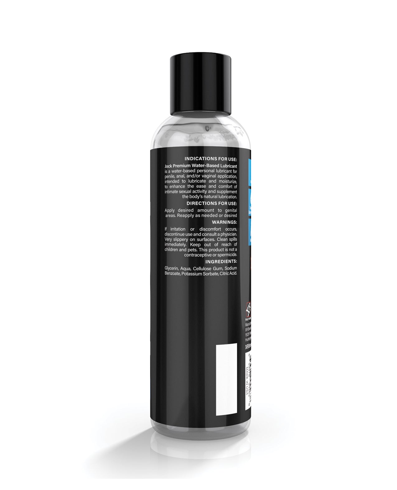 Curve Toys Jock Premium Water Based Lubricant - 8 oz by Jock