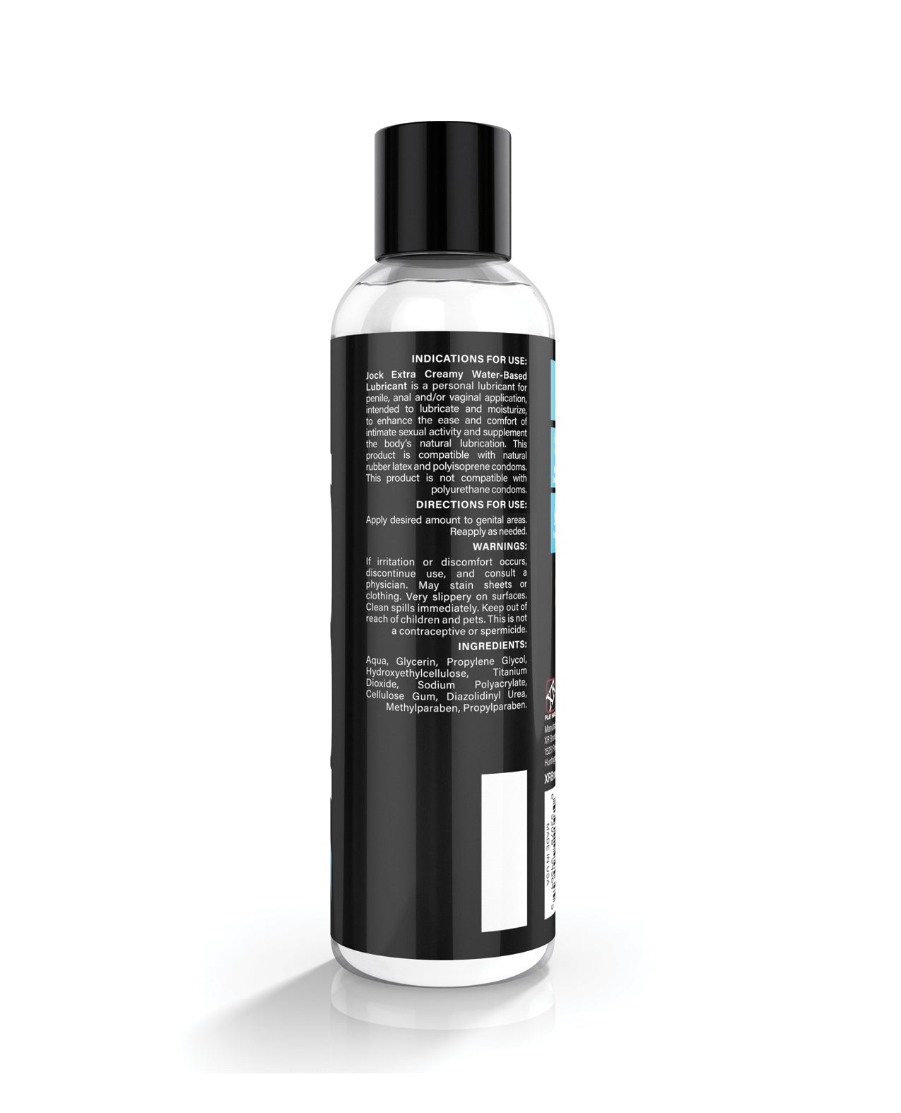 Curve Toys Jock Extra Creamy Water Based Lubricant - 8 oz by Jock