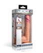 Curve Toys Jock Real Skin 8.75" Ejaculating Silicone Dildo w/Balls by Jock