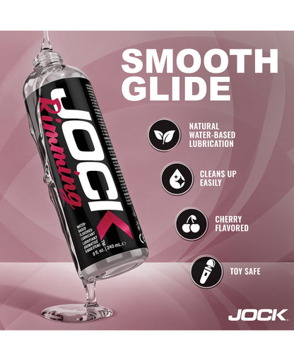 Curve Toys Jock Rimming Lubricant - Cherry 8 oz by Jock