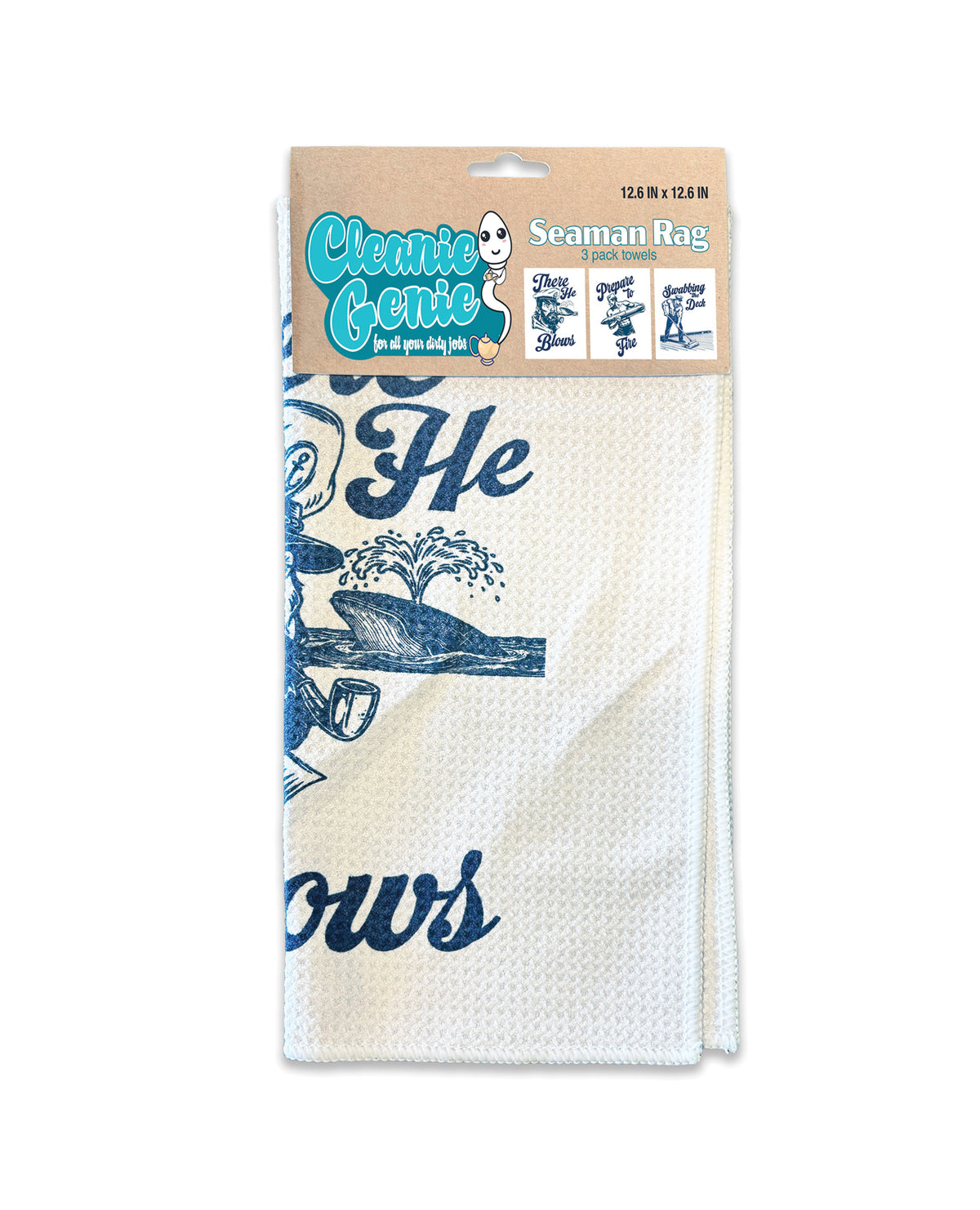 Cleanie Genie Seamen Rags by Little Genie