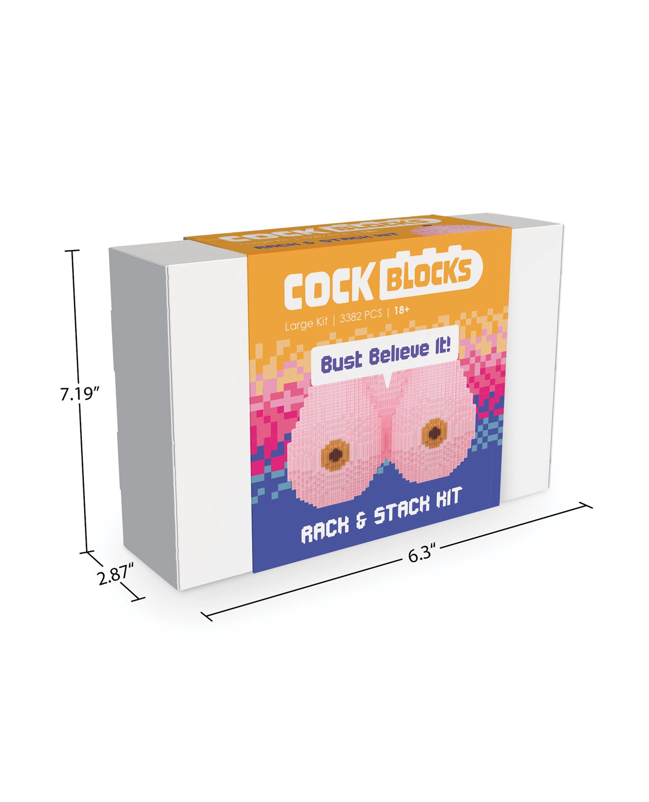Cock Blocks Rack & Stack Kit - 3382 pcs by Little Genie