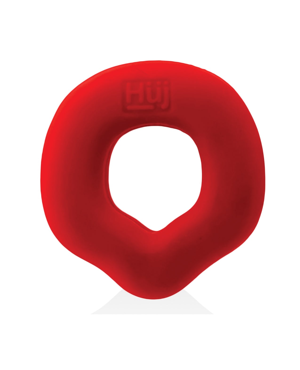 Hunky Junk Fit Grips 2 Pack Ergo-Fit Cockrings - Black/Red by Hunky Junk