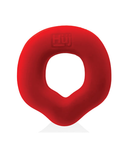 Hunky Junk Fit Grips 2 Pack Ergo-Fit Cockrings - Black/Red by Hunky Junk