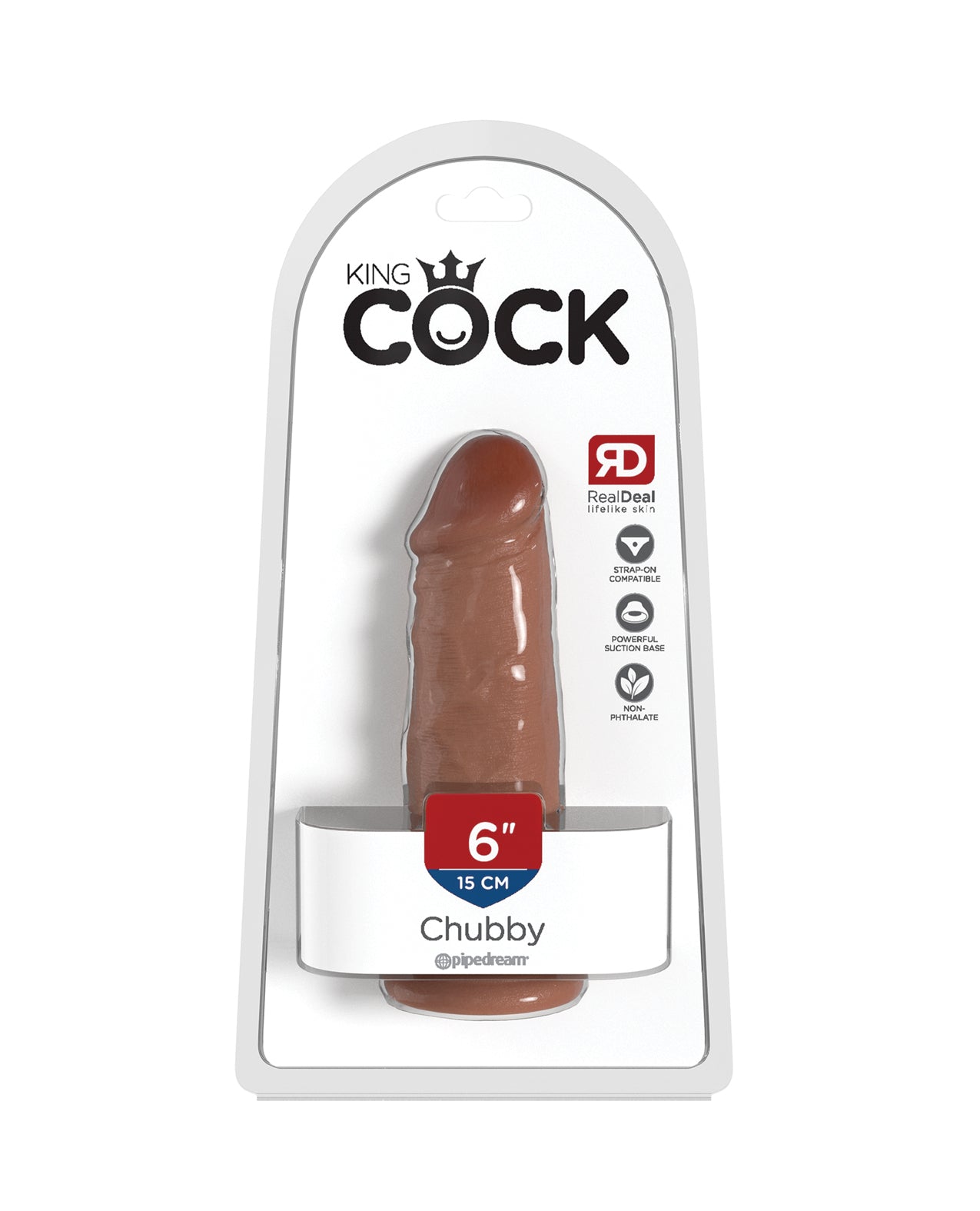 King Cock 6" Chub - Tan by King Cock