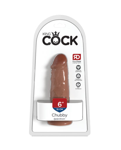 King Cock 6" Chub - Tan by King Cock