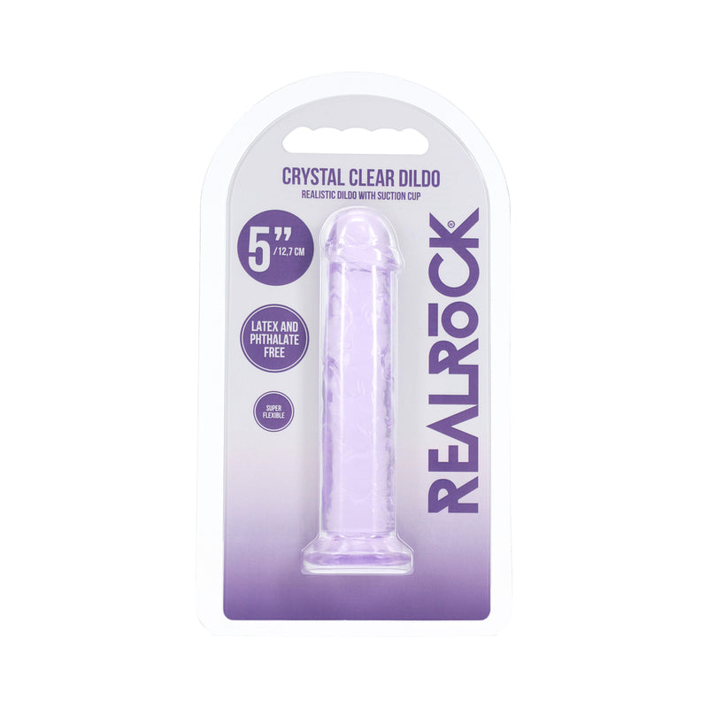 Realrock Realistic Dildo 5 in. Purple by Shots America LLC