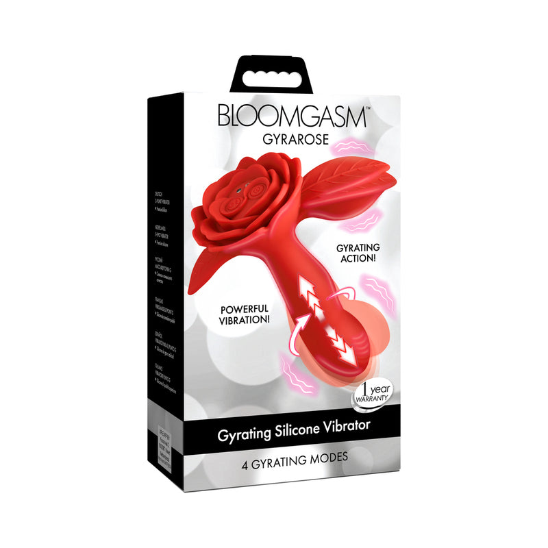 Bloomgasm Gyrating Silicone Vibrator by XR LLC