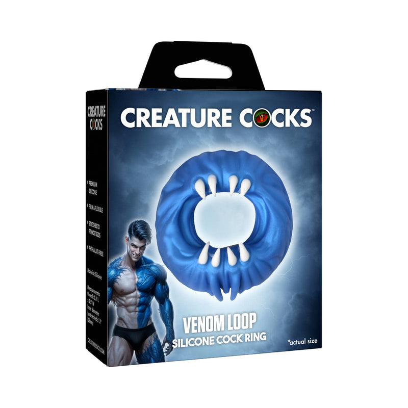 Creature Cocks Venom Loop Silicone Cock Ring by XR LLC