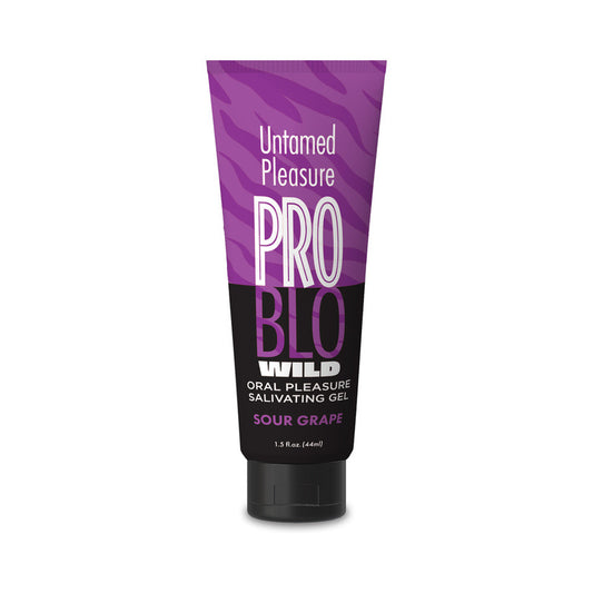 ProBlo Wild Oral Pleasure Salivating Gel Sour Grape 1.5 oz. by Little Genie Productions