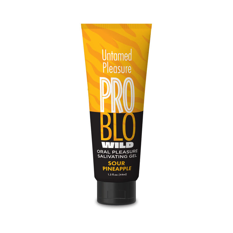ProBlo Wild Oral Pleasure Salivating Gel Sour Pineapple 1.5 oz. by Little Genie Productions