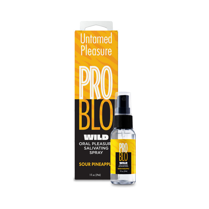 ProBlo Wild Mouthwatering Salivating Spray Sour Pineapple 1 oz. by Little Genie Productions