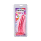 Crystal Jellies Realistic Cock 7 in. Pink by Doc Johnson