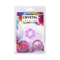 Crystal Jellies Performance Ring Set Purple by Doc Johnson
