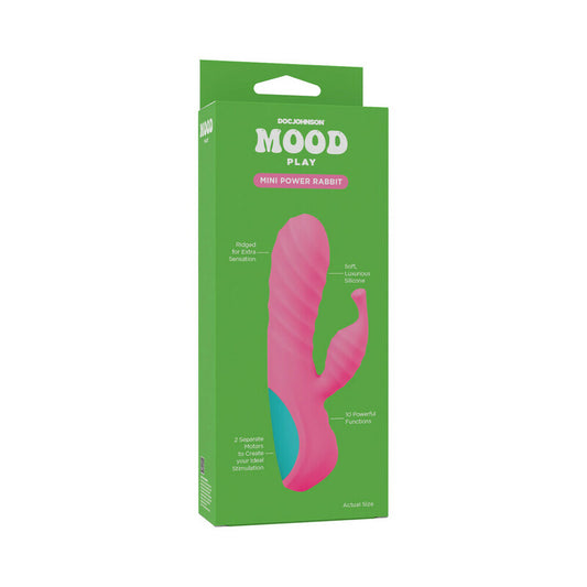 Mood Play Mini Power Rabbit Pink by Doc Johnson