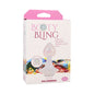 Booty Bling Jeweled Wearable Silicone Plug Small Translucent by Doc Johnson
