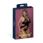 Magic Silk Rush Merry Widow & Panty Set Black Queen Size by Magic Silk