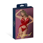Magic Silk Rush Merry Widow & Panty Set Red Queen Size by Magic Silk