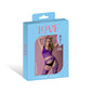 Magic Silk Seamless Cami & Gartered Thigh High Violet O/S by Magic Silk