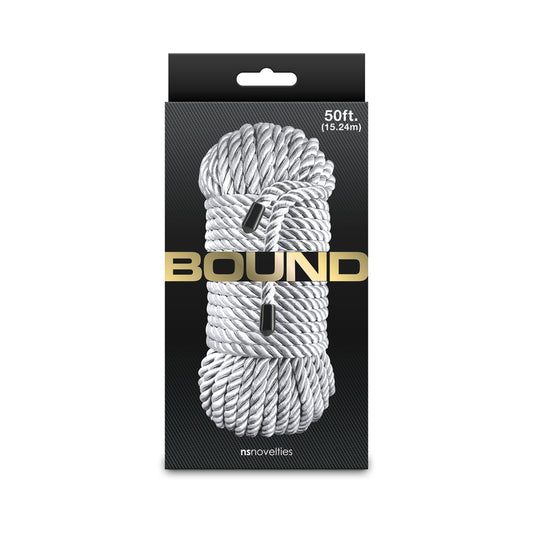 Bound 50 ft. Rope Silver by New Sensations Novelties Inc.