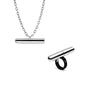 Crave Tease Collection (Necklace + Ring) Silver by Crave Innovations