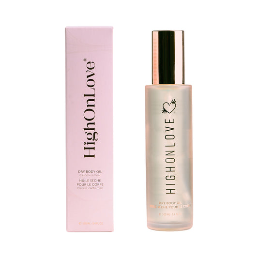 HighOnLove Cashmere Pear Dry Body Oil 3.4 oz. by Love and Beauty Products Inc