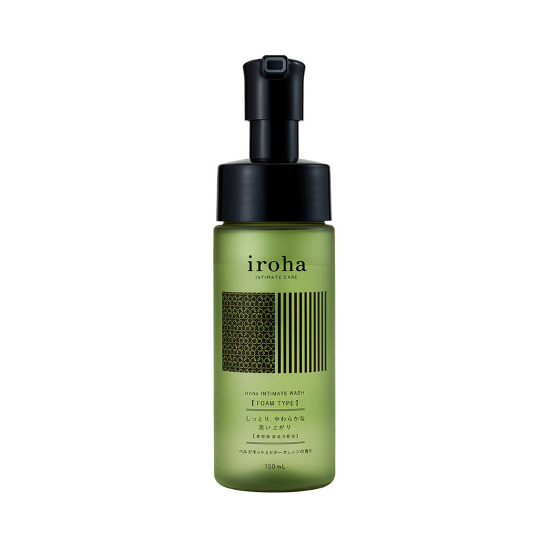 iroha Intimate Wash Foam Bergamot and Bitter Orange 5.07 oz. by TENGA USA, Inc