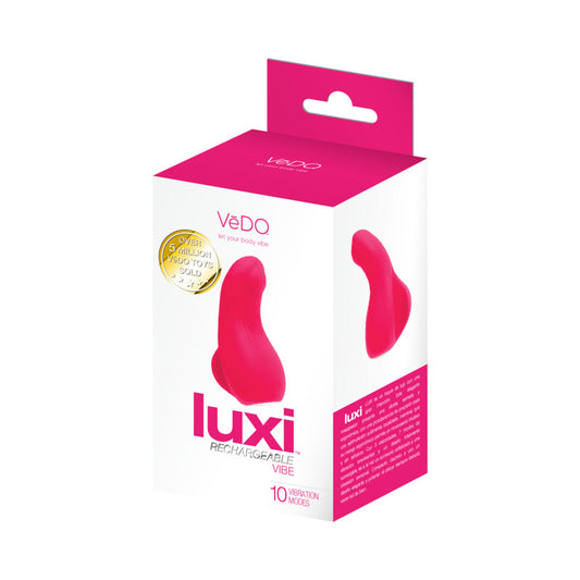 VeDO Luxi Rechargeable Clitoral Finger Vibe Pink by Savvy Co.
