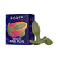 Forto Vibrating Anal Plug Green by Vvole