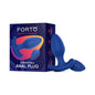 Forto Vibrating Anal Plug Blue by Vvole