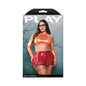 Fantasy Lingerie Play Brainy Bombshell 5-Piece Character Costume Set XL/2XL by Fantasy Lingerie