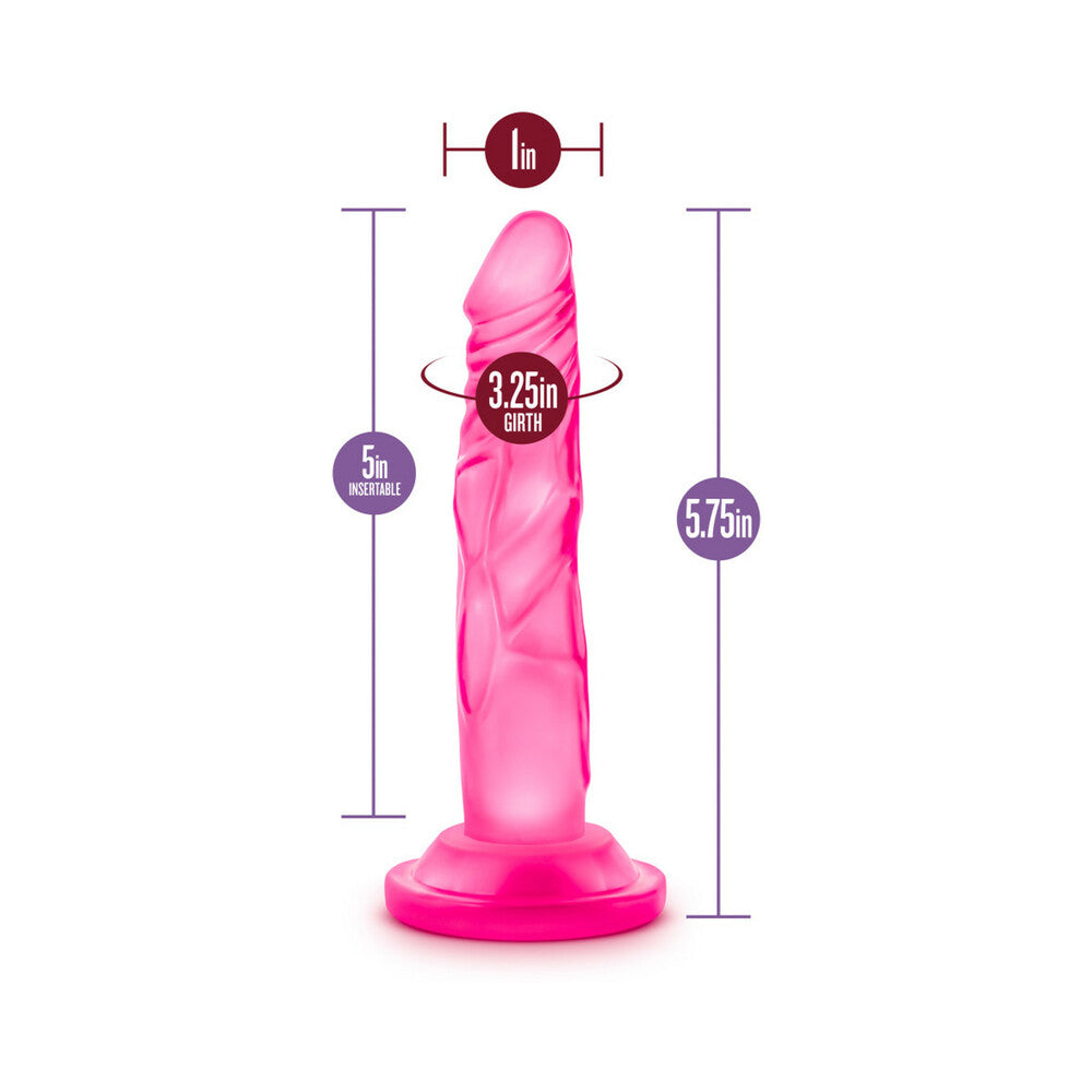 Naturally Yours 5 in. Mini C*ck Realistic Dildo Pink by Blush
