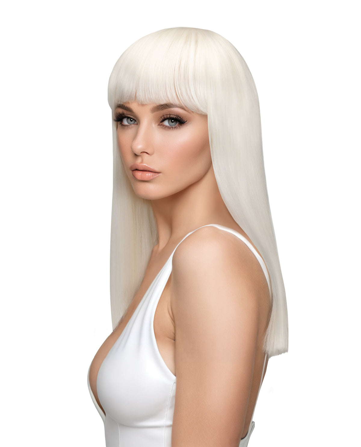 Pleasure Wigs Odessa - Platinum White by Pleasure Wigs