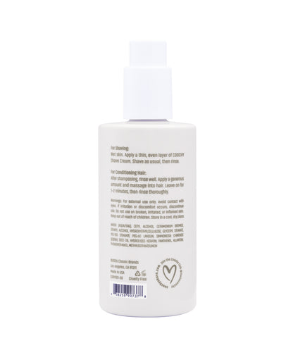 COOCHY Shave Cream - 8 oz Au Natural by Coochy