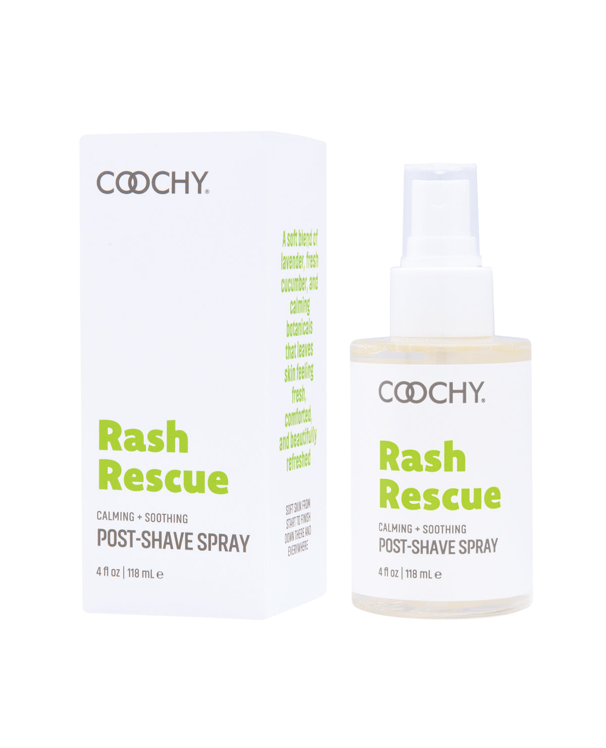 COOCHY Rash Rescue Post-Shave Spray - 4 oz Botanical Blast by Coochy