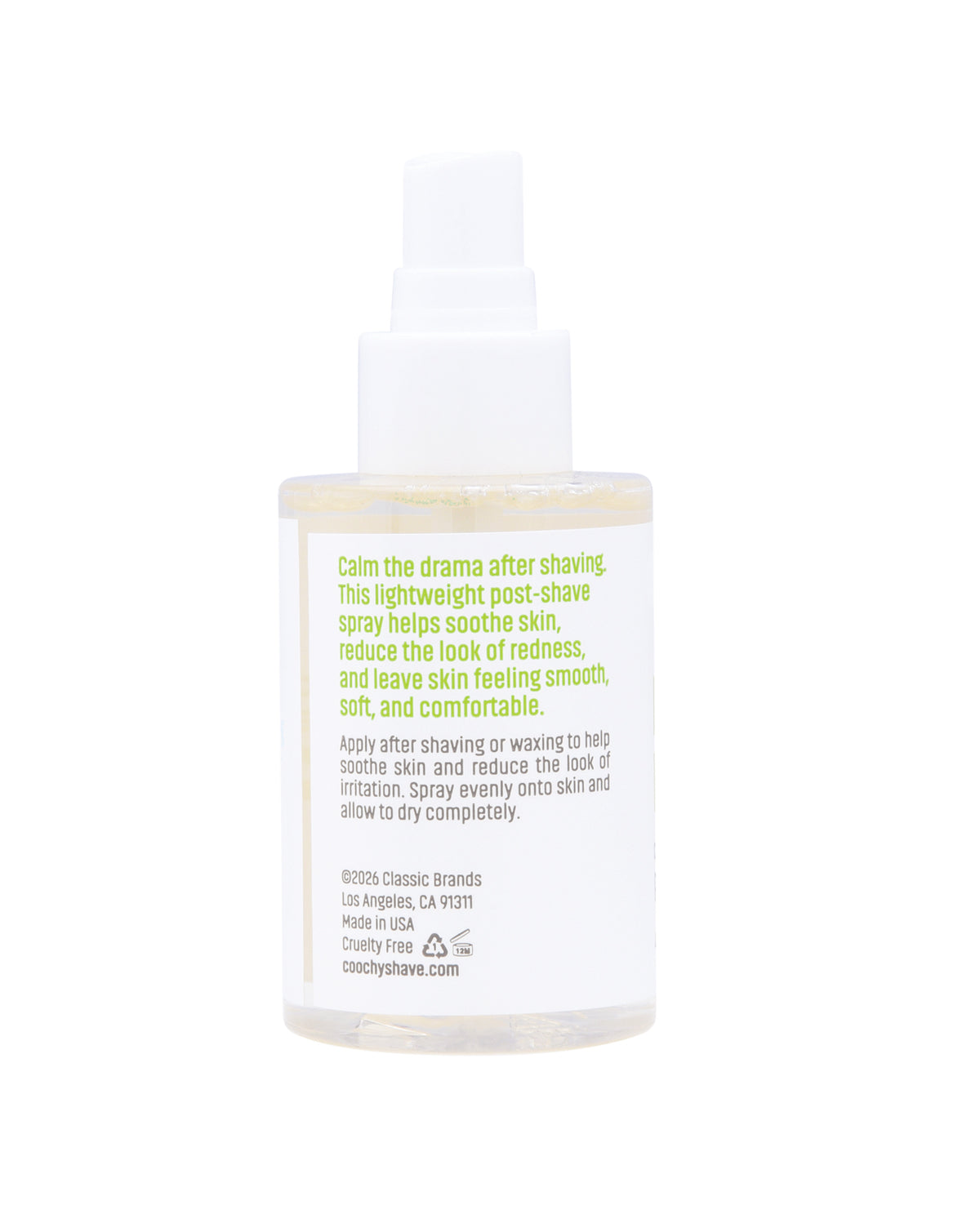 COOCHY Rash Rescue Post-Shave Spray - 4 oz Botanical Blast by Coochy