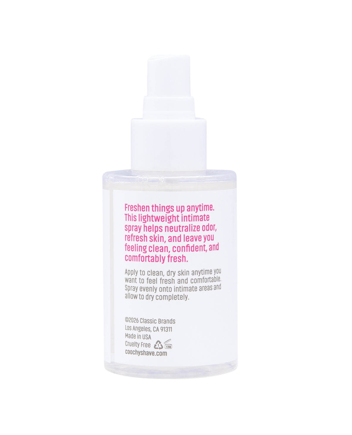 COOCHY Feel Fresh Intimate Spray - 4 oz Peony Prowess by Coochy