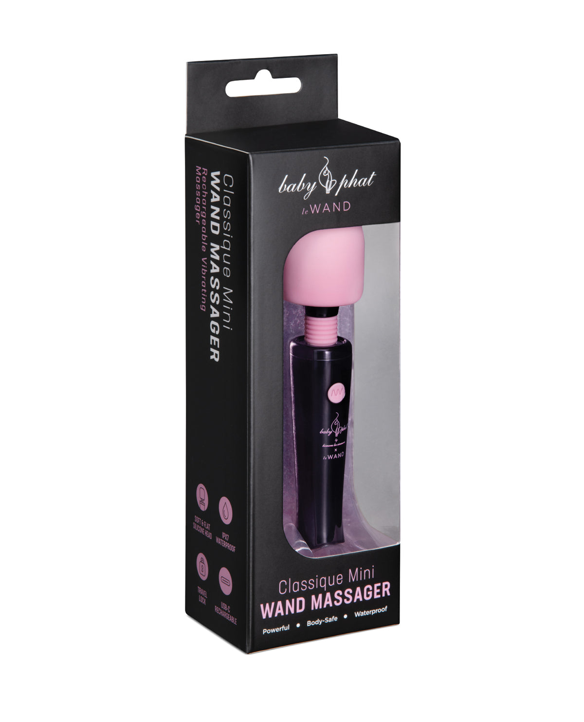 Le Wand Baby Phat Classique Mini Wand - Deep Purple by Le Wand